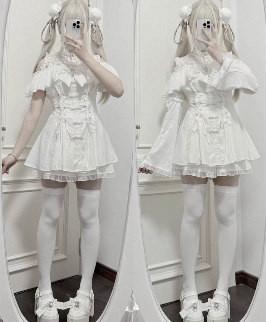 シュエット　ボンネット　ロリィタ　個人作家 シュエット ボンネット ロリィタ 個人作家 シュエット ボンネット