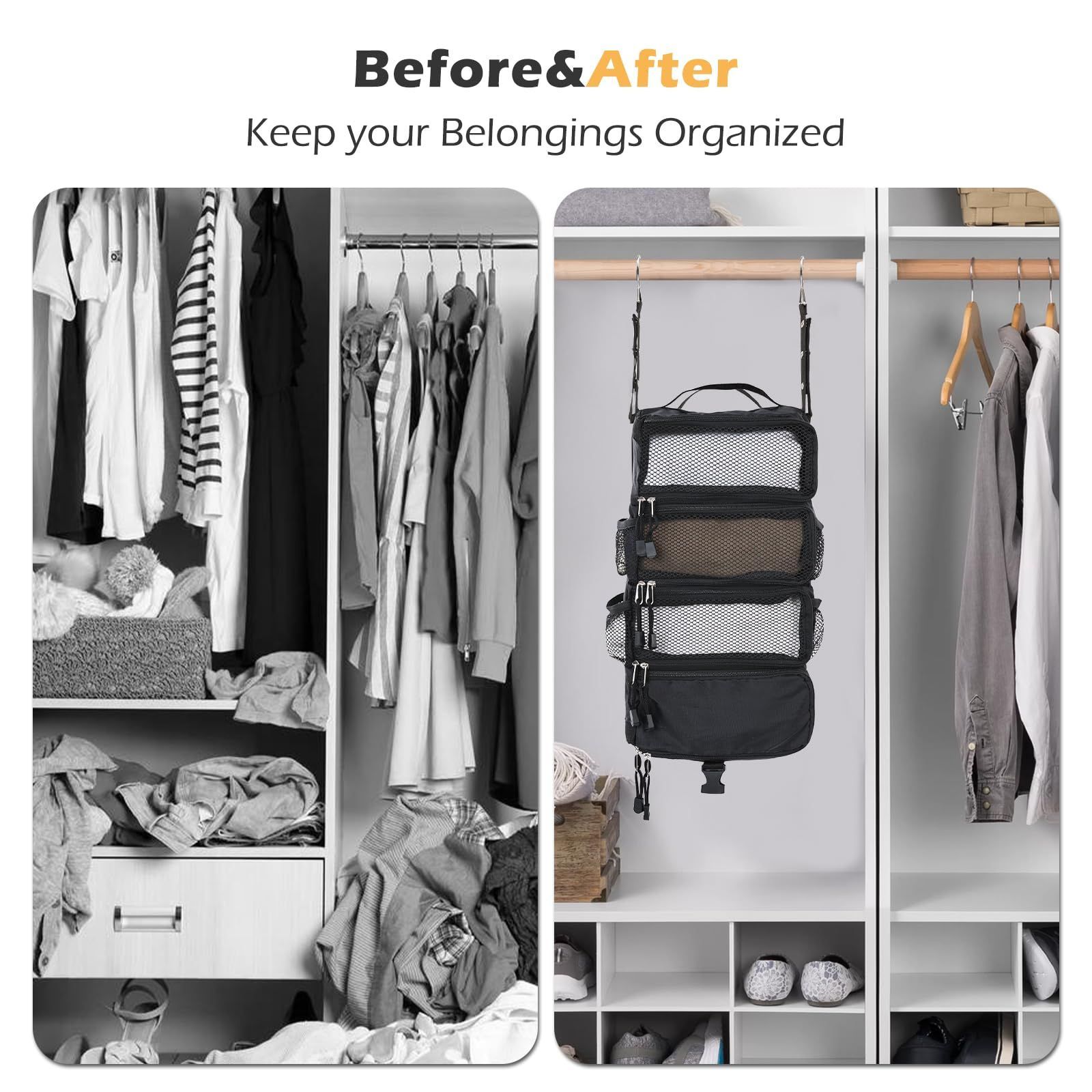 衣類ラック インナーバッグ クローゼット吊り下げ収納 XL xL」の人気