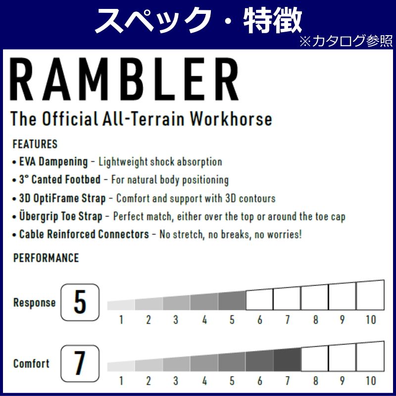 劇的な 25-26 NITRO RAMBLER ｶﾗｰ Raw Mｻｲｽﾞ ナイトロ メンズ スノーボード バインディング 日本