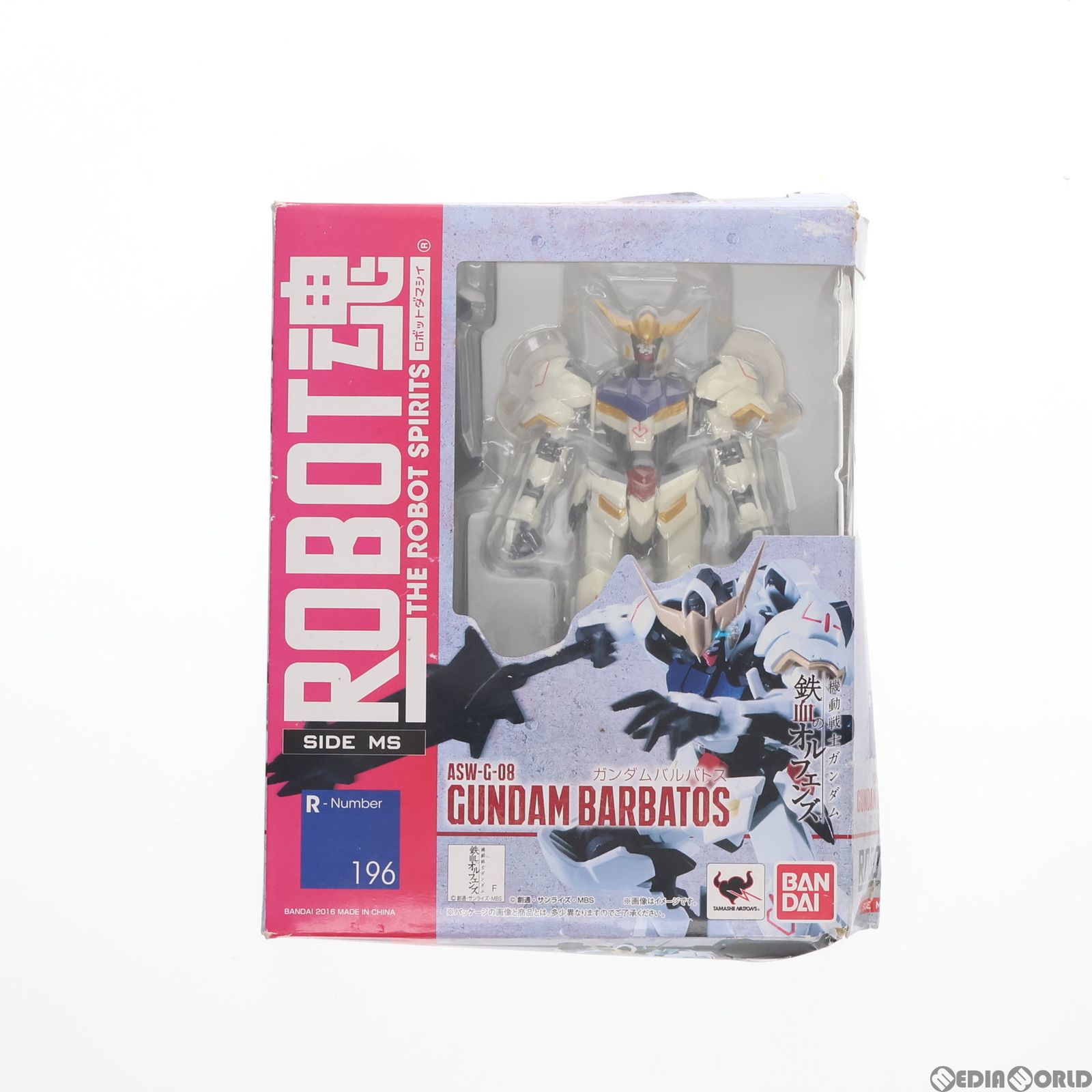 BANDAI - ROBOT魂(SIDE MS) ASW-G-08 ガンダムバルバトス 機動戦士ガンダム 鉄血のオルフェンズ 完成品 可動フィギュア バンダイ レビュー】 バンダイ ROBOT魂〈SIDE MS〉ASW-G-08 ガンダム