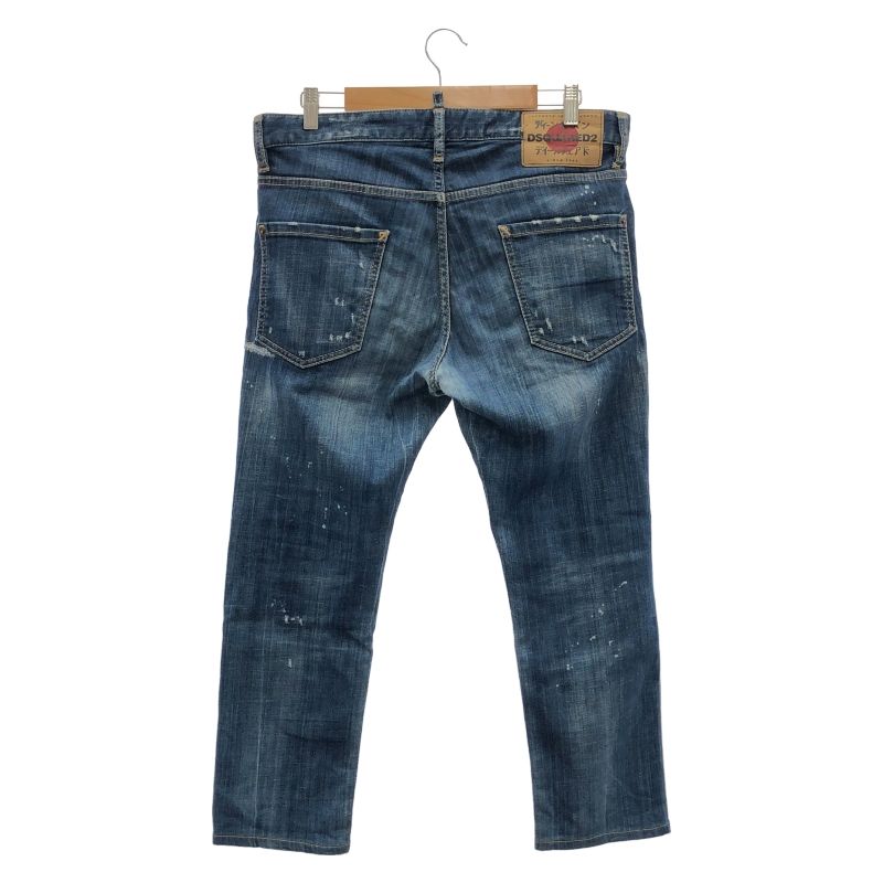 中古】股下破れ)DSQUARED2 ダメージデニム サイズ50 S71LB0177 S30342