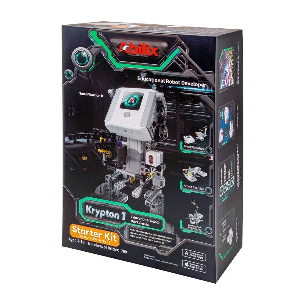 ハイテック アビリックス クリプトン1 ABK 1-SK 日本 Abilix krypton 1 知育玩具 夏休み 自由研究 プログラミング教育 教材 STEM 工作キット アシェット おもちゃ プレゼント