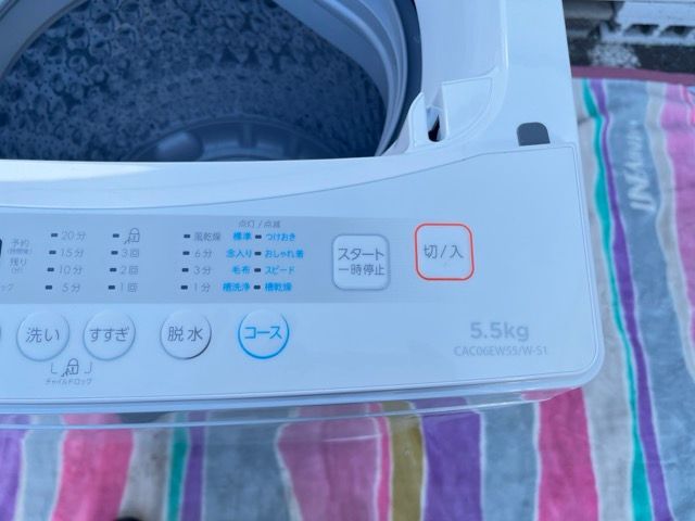 全自動洗濯機 【】動作保証 comfee コンフィー CAC06EW55/W-S1 2024年 