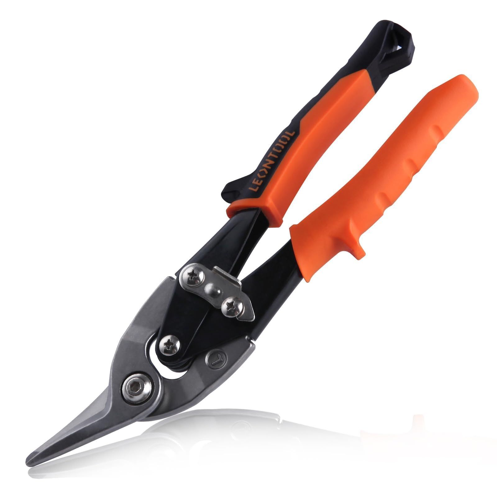 新品 LEONTOOL 金切りバサミ 左利き 金切鋏 強力 金切ハサミ