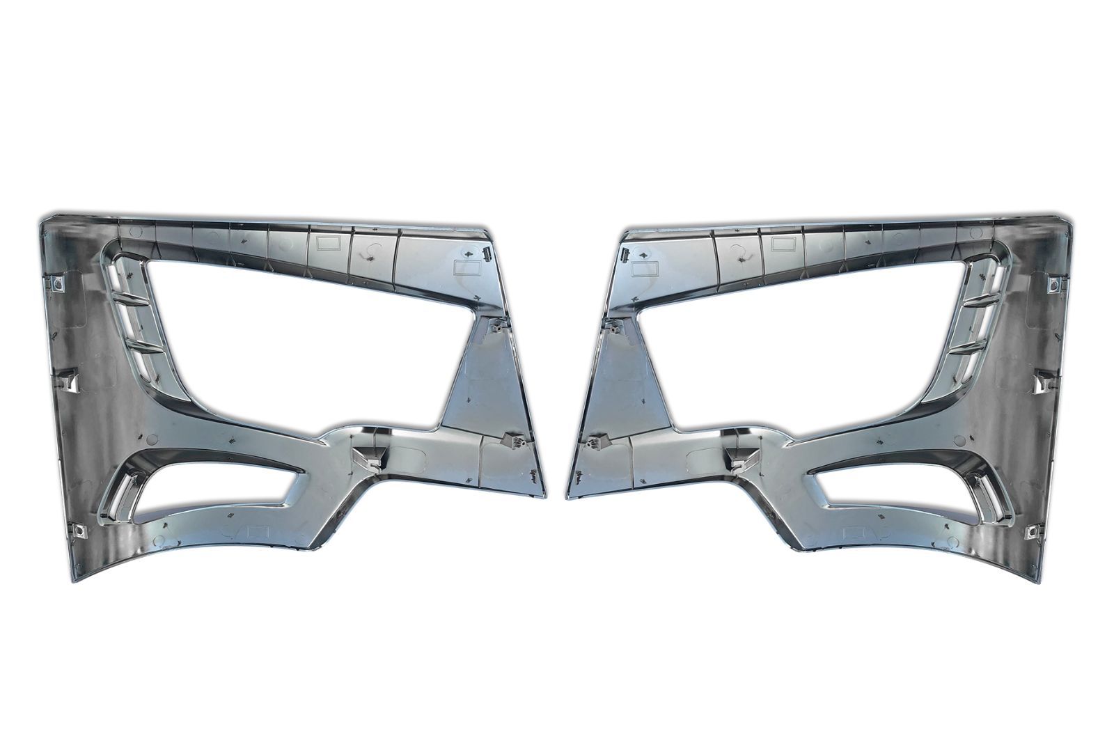 三菱ふそう 17スーパーグレート ロータイプ メッキ フロント バンパー  