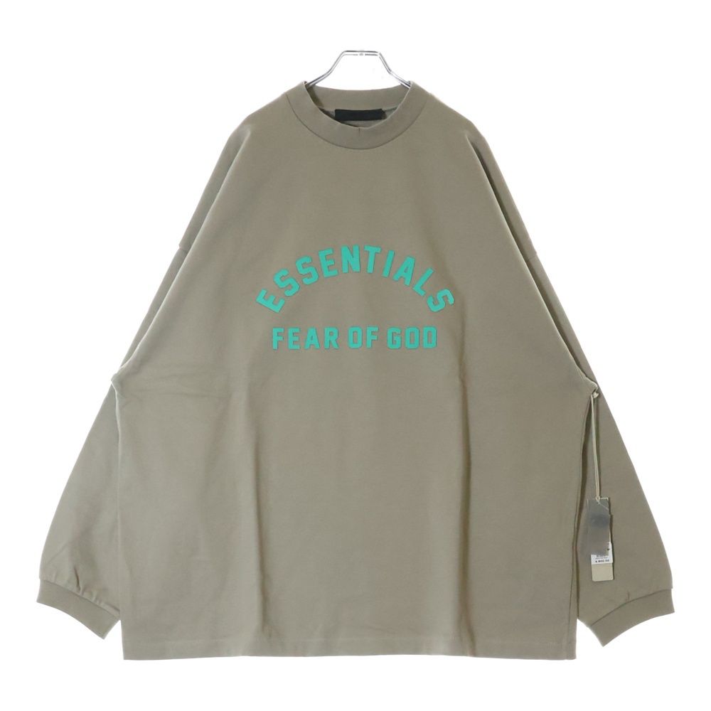 未使用　ESSENTIALS HEAVY ロゴカットソー ロンT essentials エッセンシャルズ フロント ロゴ ロンT（ESSENTIALS