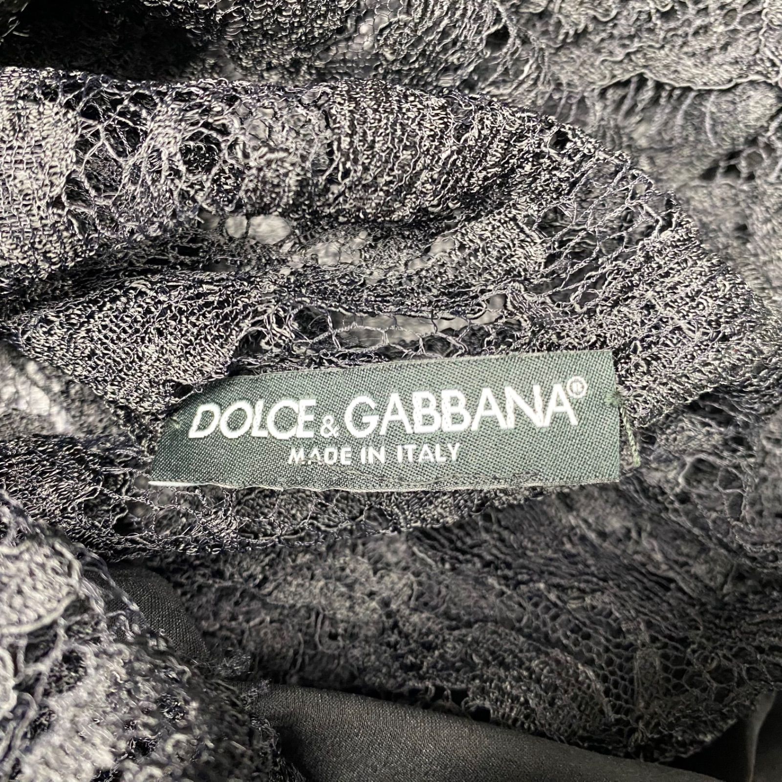 □ドルチェアンドガッバーナ DOLCE&GABBANA ワンピース ノースリーブ