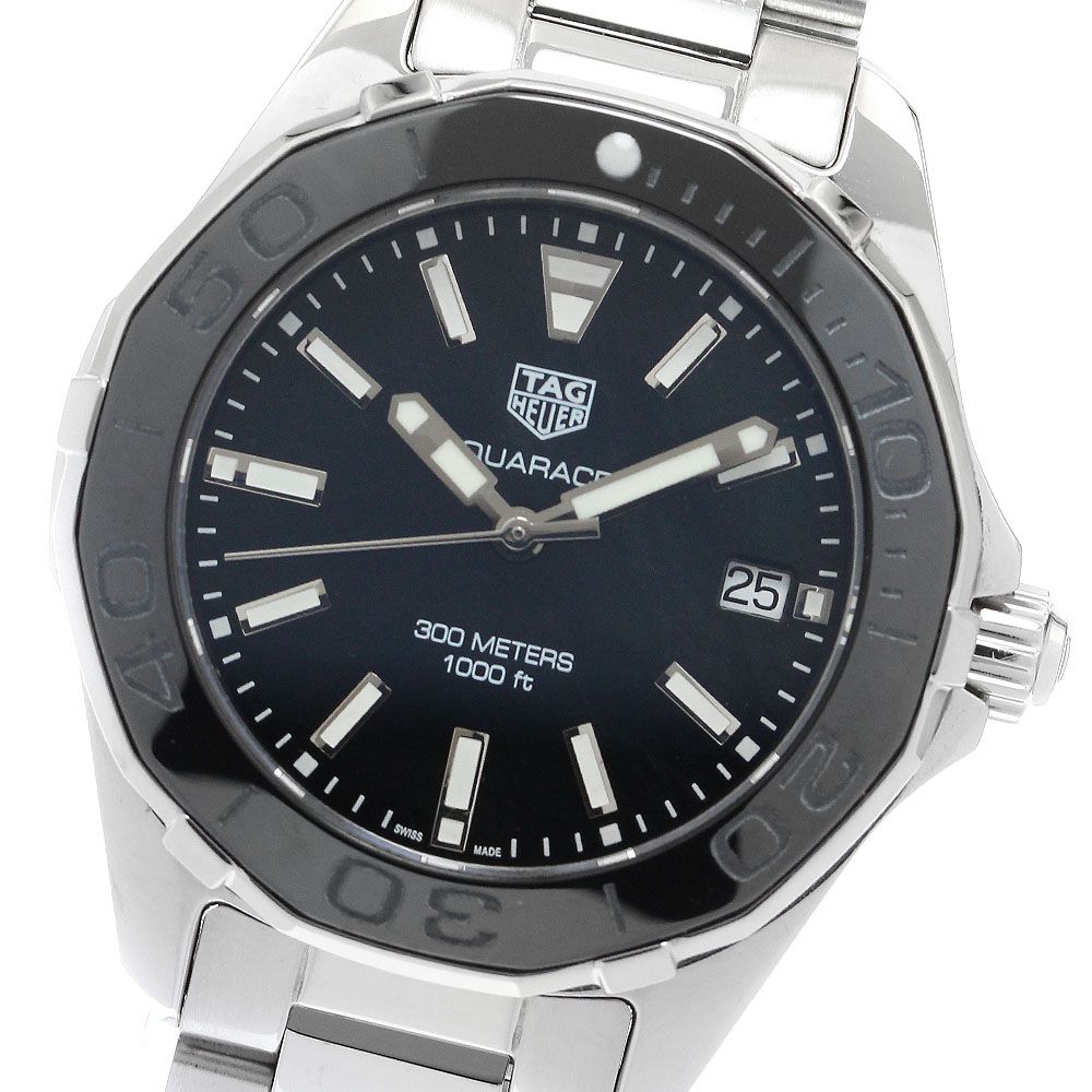 タグホイヤー TAG HEUER WAY131K アクアレーサー デイト クォーツ レディース _908877