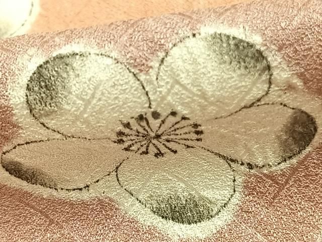 平和屋着物▽訪問着 単衣 絞り 辻が花 正絹 逸品 AABC0525fy 平和屋着物