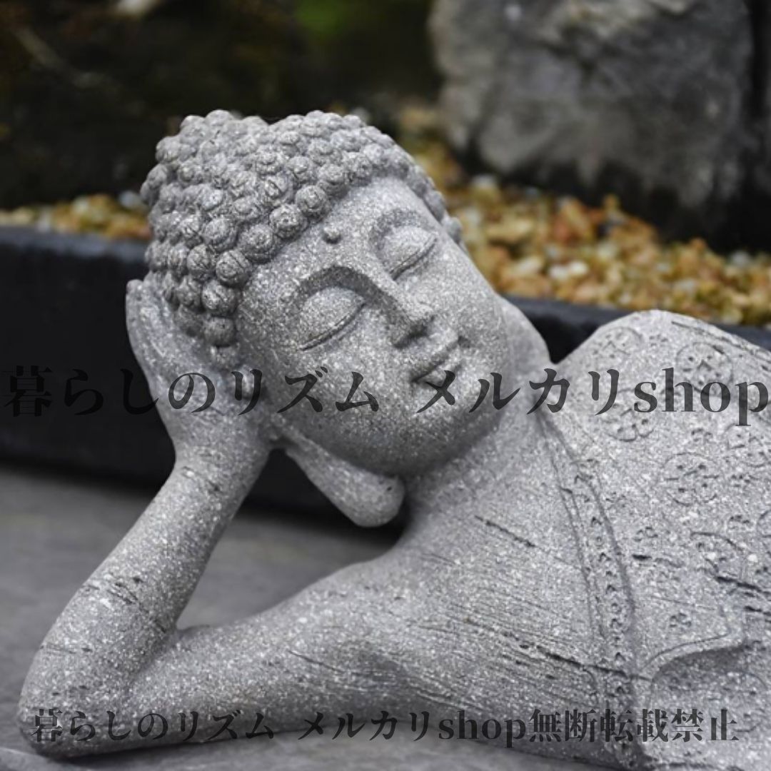 ガーデンオブジェ ブッダスタチュー スカルプチャー レジン 屋外 ラウン ガーデンデコー 文化テーマ テーブルトップディスプレイ ハロウィーン用 大仏 仏教 宗教 ジャパン 庭 ガーデン 園庭 神聖 アート アート好き おしゃれ WWW_GEBZETESISAT_COM_TR