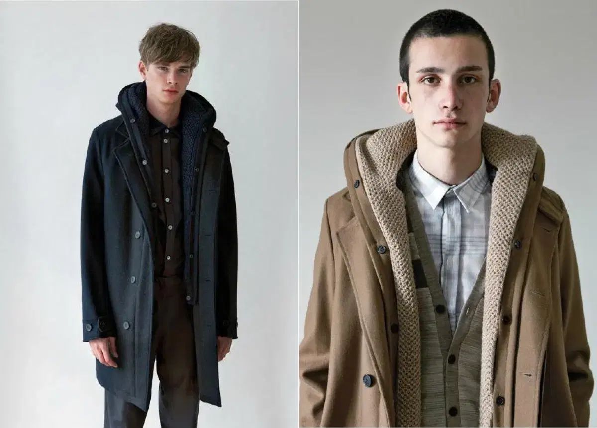 スティーブン シュナイダー Merino wool コート