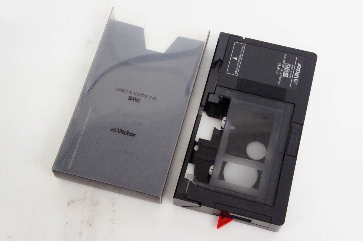 中古】Victorビクター VHS-C カセットアダプター C-P6 - メルカリ