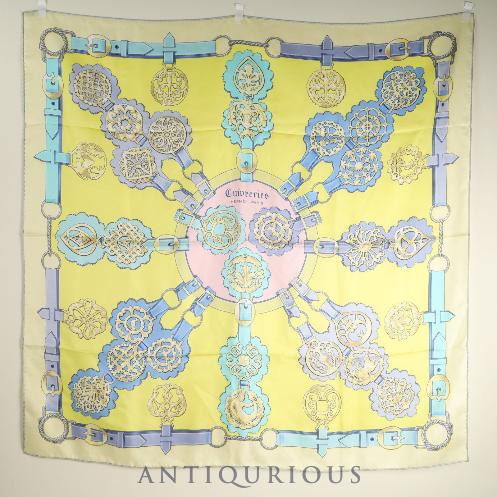 エルメス スカーフ カレ90 銅細工 SILK100% - メルカリ