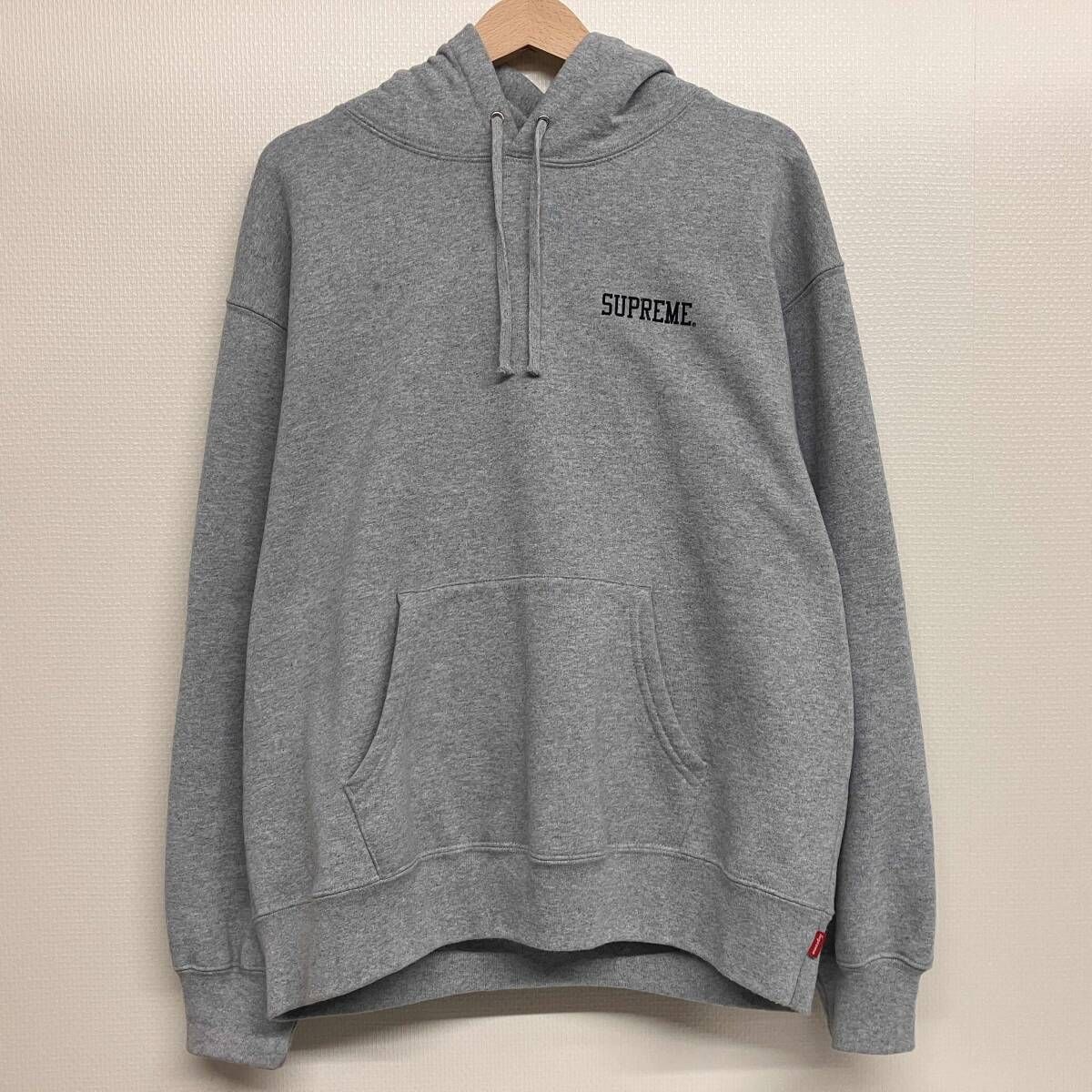 Supreme ANARCHY HOODED SWEATSHIRT HEATHER GREY シュプリーム 