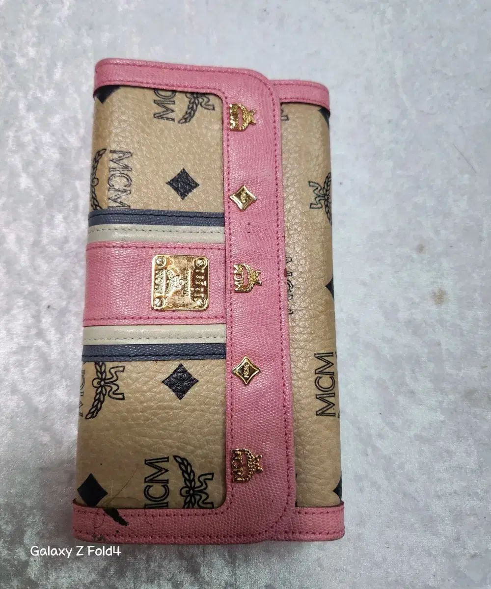 エムシーエム ピンク シルバー金具 レディース チェーン