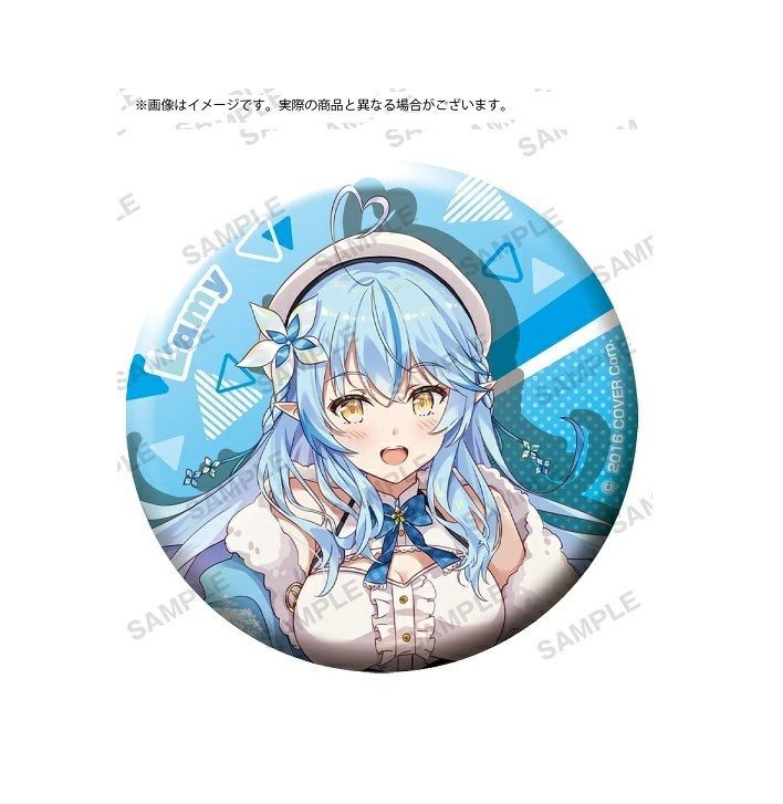 雪花ラミィ 缶バッジ ホロライブ トレーディング缶バッジ