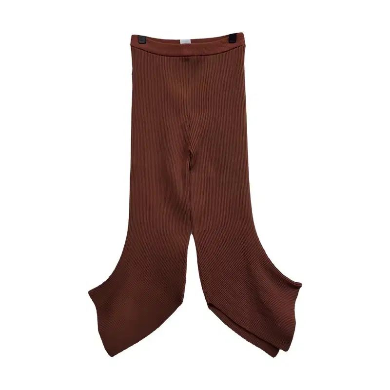 レディース S ー M |イセイミヤケ 22FW フルーティディ 弧 パンツ