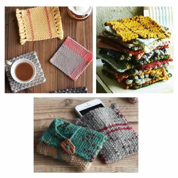 手織り機（織機・織り機）クローバーミニ織り - メルカリ