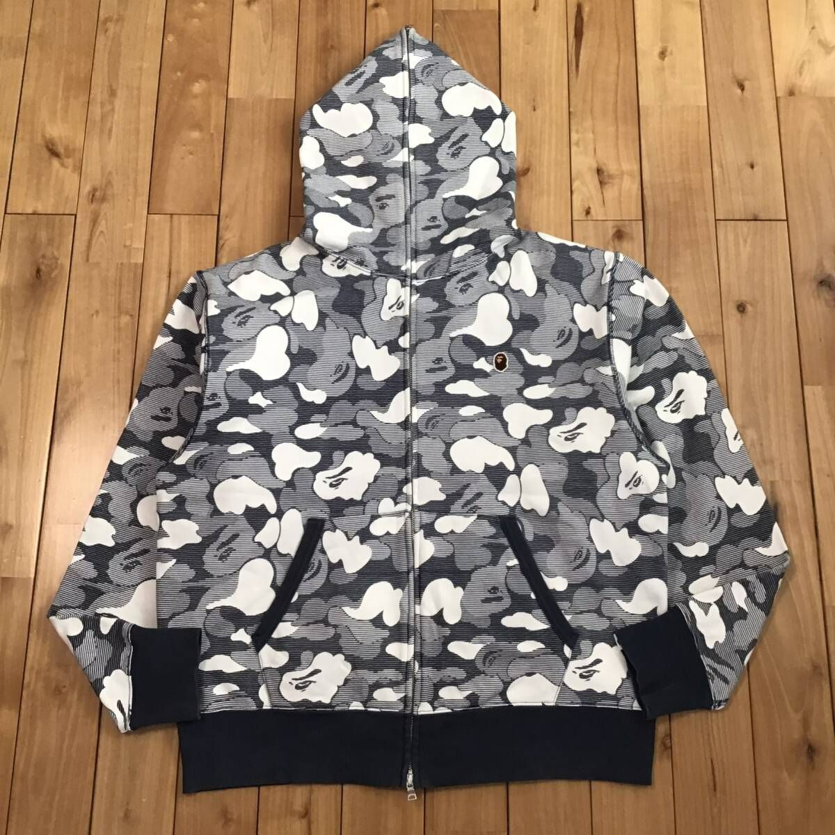 レディース A Bathing Ape カモフラージュパーカー L 【公式通販】