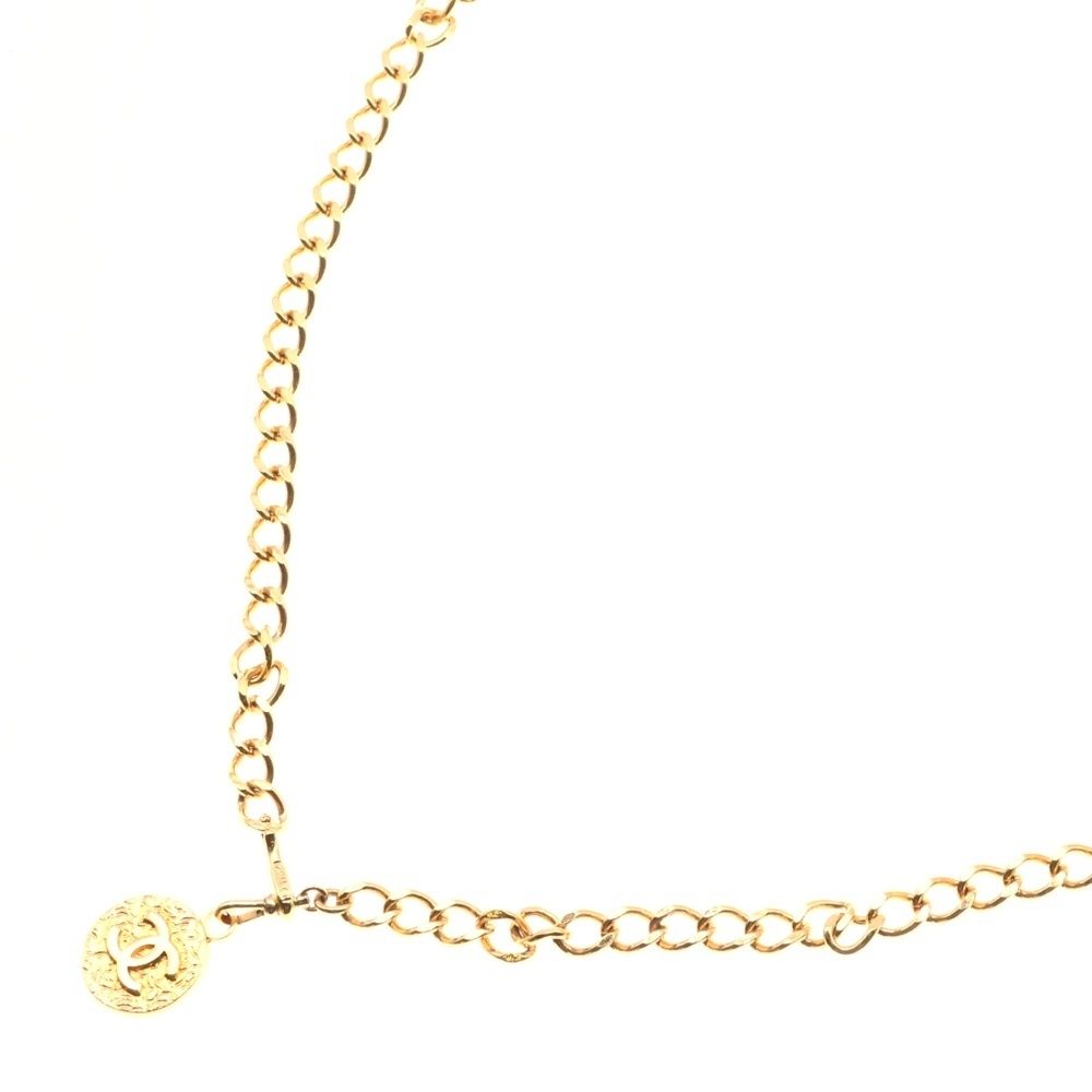 CHANEL (シャネル) ココマーク コインモチーフ チェーンベルト