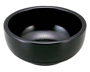 エ691 128 A 多用ボール黒刷毛目内外5寸