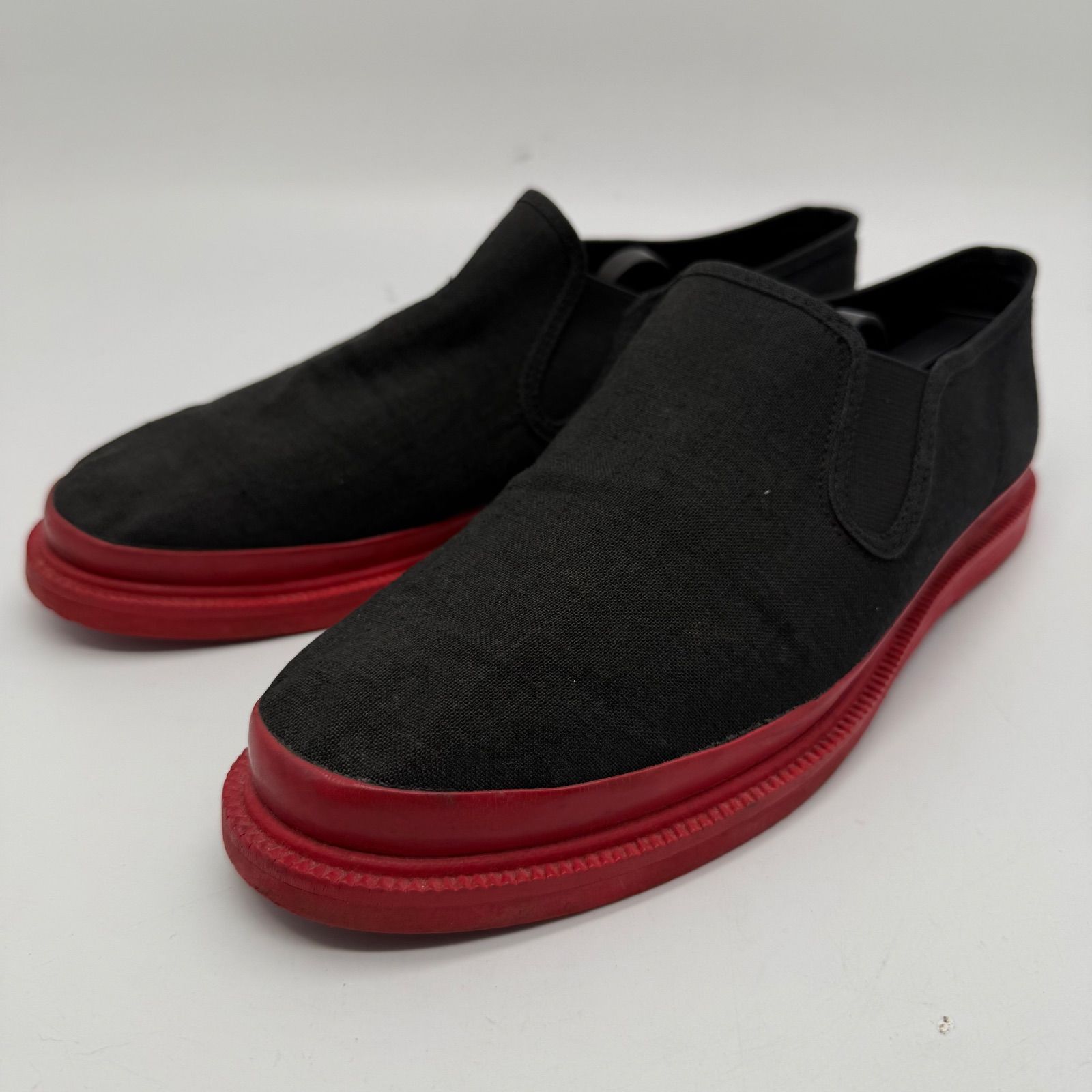 Y s for men yohji yamamoto 00s red label slip on shoes ワイズフォーメン ヨウジヤマモト 赤タグ スリッポン スニーカー archive y2k