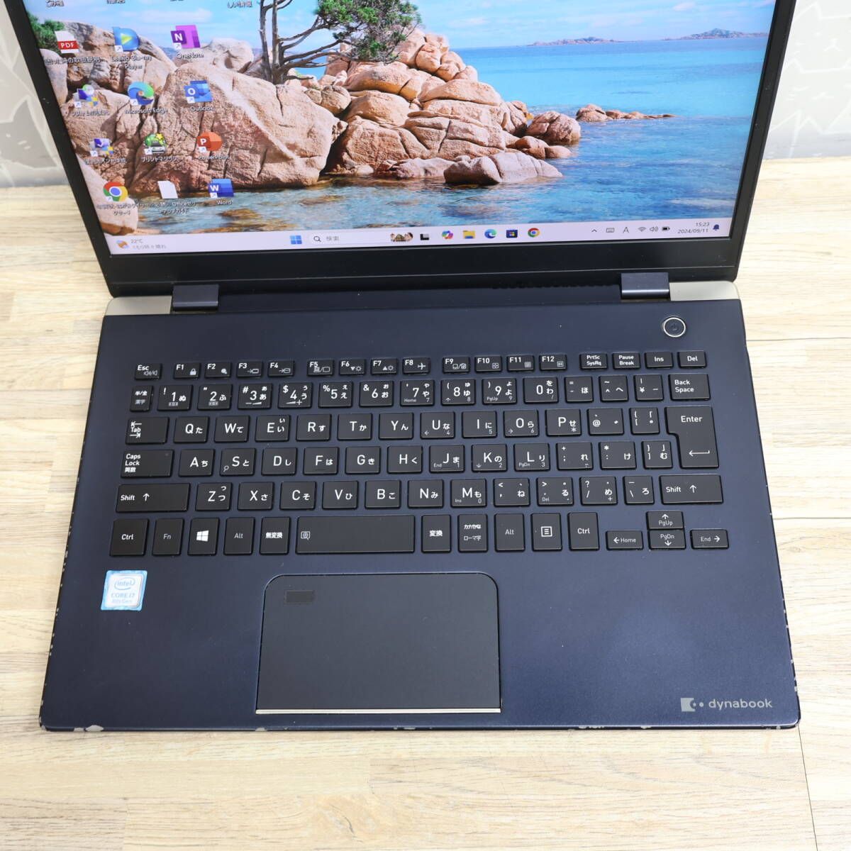 ☆完動品 最上級8世代4コアi7！M.2 NVMeSSD256GB メモリ16GB☆G83/M Core i7-8550U Webカメラ Win11  MS Office2019 Home&Business☆P78530 - メルカリ