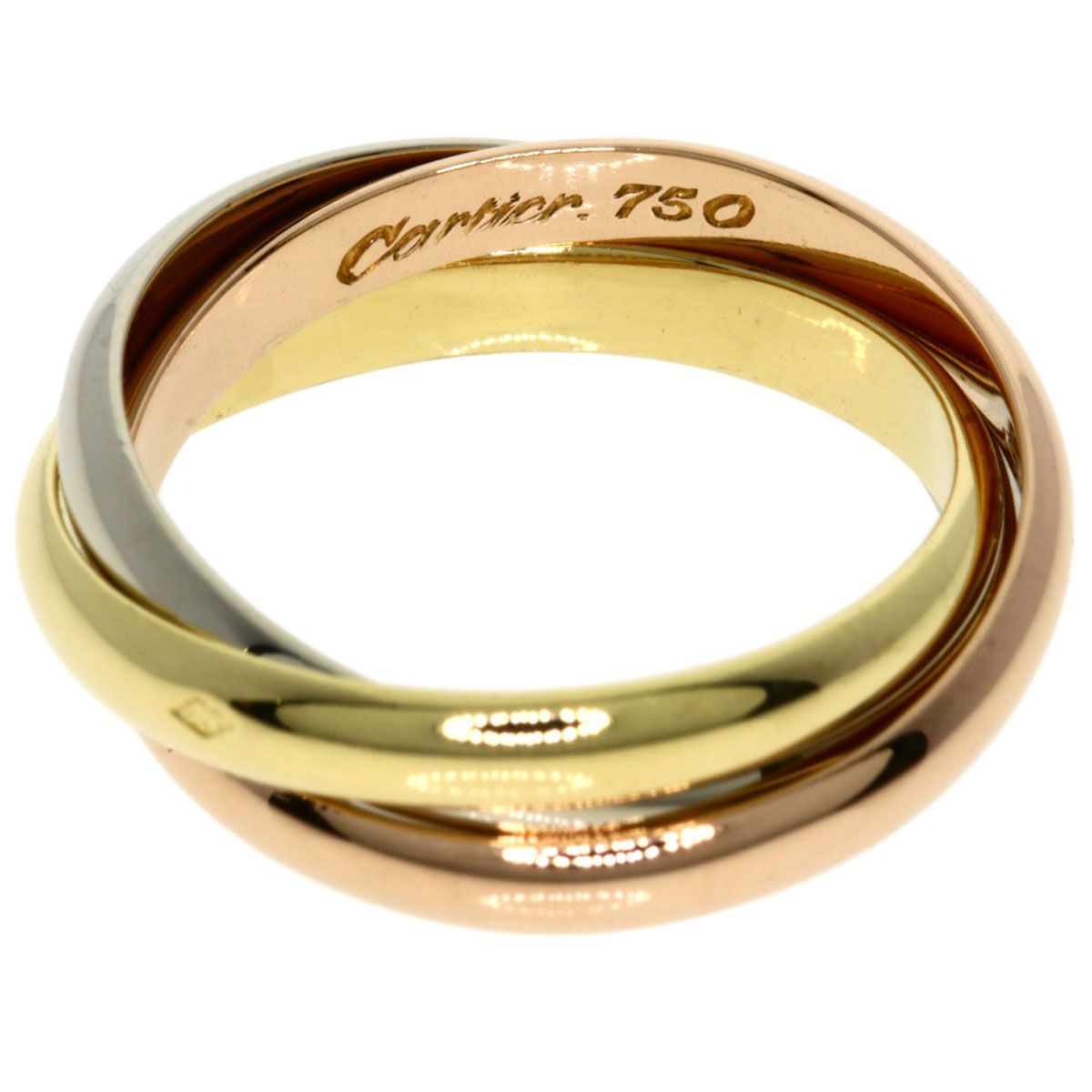 Cartier カルティエ リング K18WG 45 4801025M0015 Cartier カルティエ K18WG ホワイトゴールド リング ハイラブ