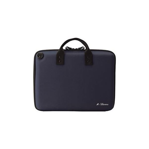 まとめ LIHITLAB ハードシエルバッグ L A-7755-11ネイビー ×3セット