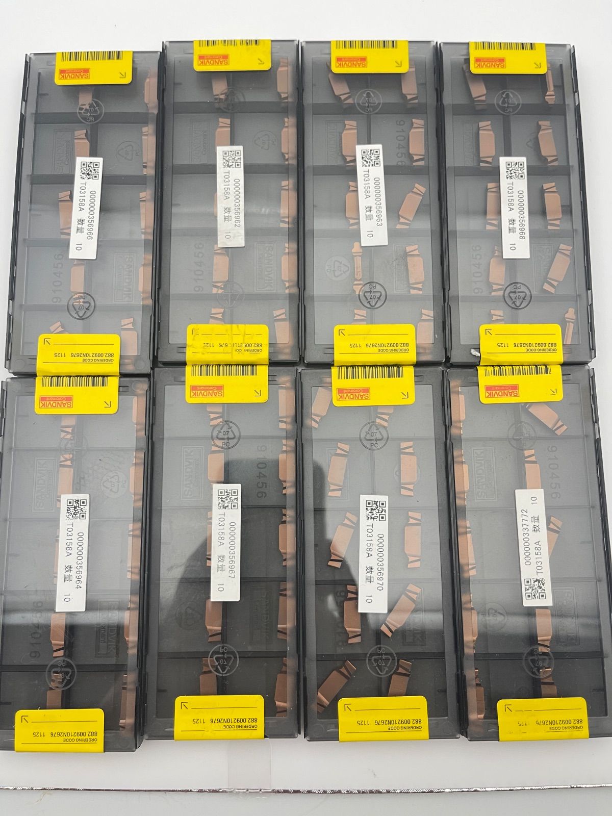 サンドビック SANDVIK 8箱セット サンドビック レバーセット810 サンドビックコロマントカンパニー 切削工具 旋削 フライス加工工具  刃先交換式工具 代引不可 サンドビック SANDVIK | 福島県の機械工具総合商社 永﨑機工株式会社