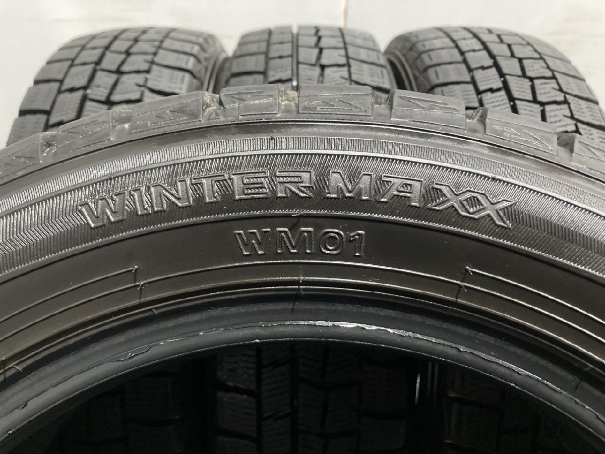 DUNLOP WINTER MAXX WM01 155/65R14 14インチ スタッドレス 4本 19年製