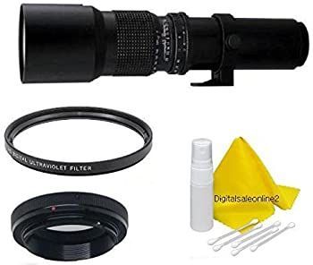 Fotasy T-Mount To Pentax K Lens Adapter – Fits K-5, K-50, K-30, K-x, K-7 & More (US Seller)