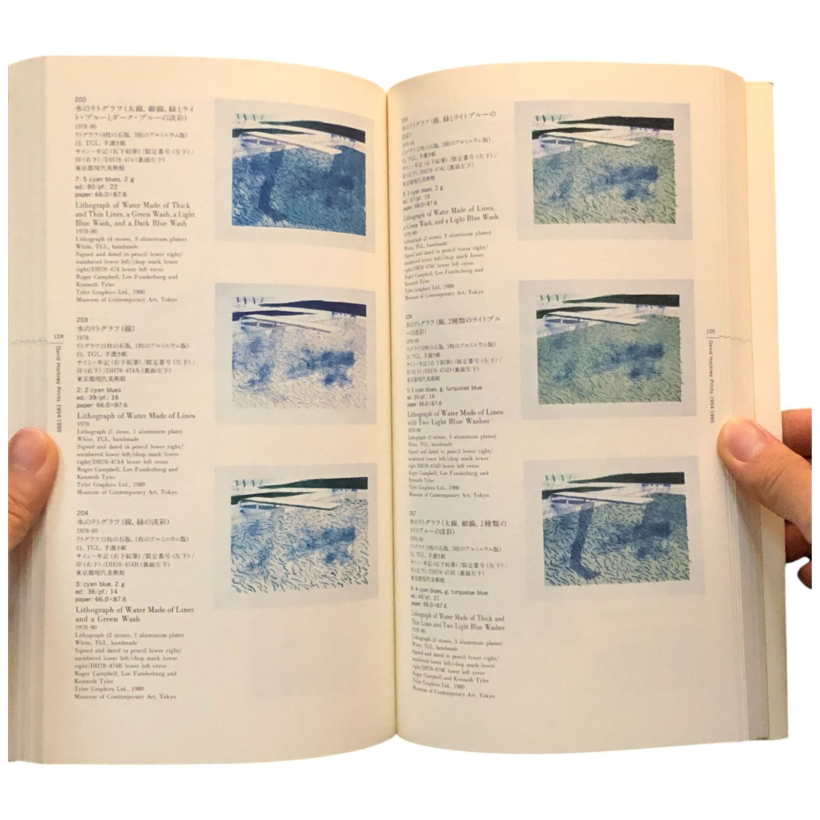 David Hockney Prints 1954-1995（デイヴィッド・ホックニー版画