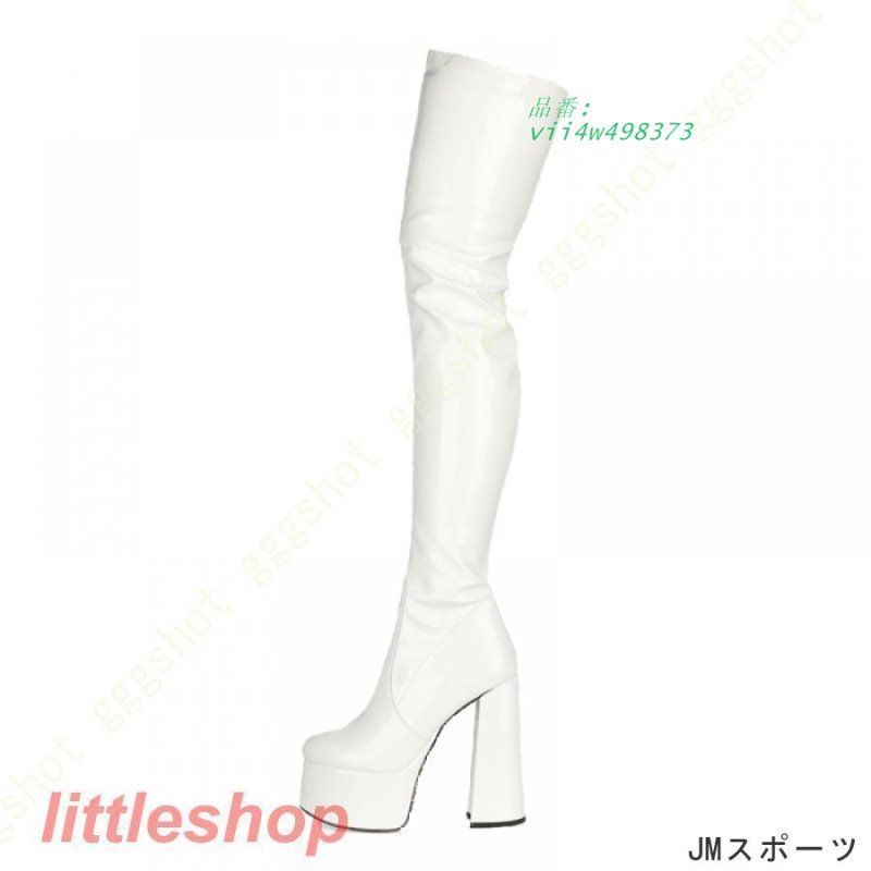 ロングブーツ レディース ニーハイブーツ 大きいサイズ ハイヒール 厚底 サイドジップ パーティー おしゃれ 美脚 ロング ニー レディース靴 歩きやすい vii4w498373 KIN-KAAI_COM