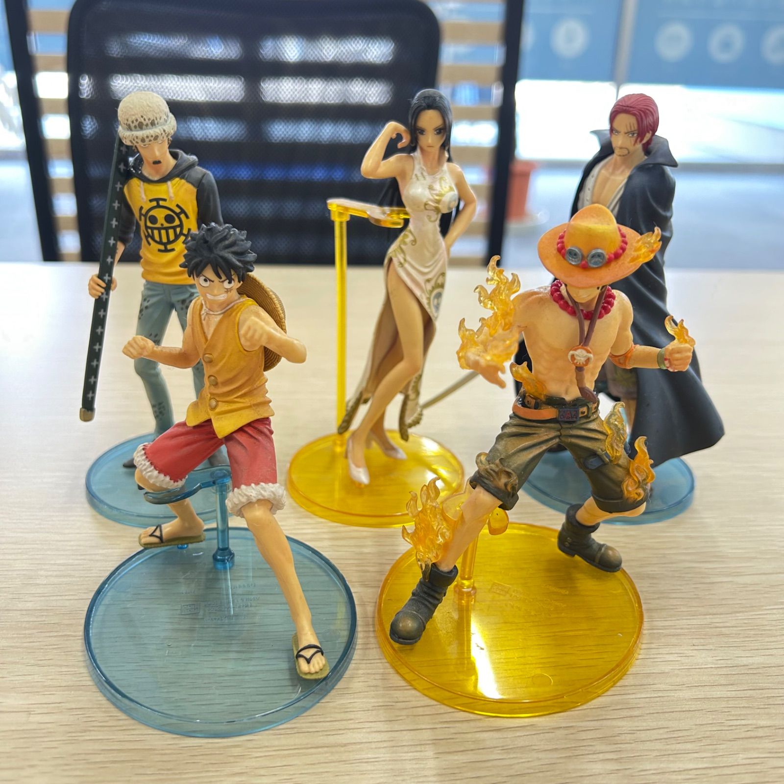 ワンピースの5体フィギュアAタイプ 【公式通販】