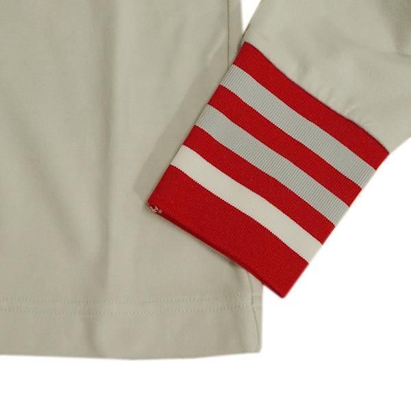 新品】ジュンアンドロペ 針抜きリブ衿使い5分袖ラインニット ピンク