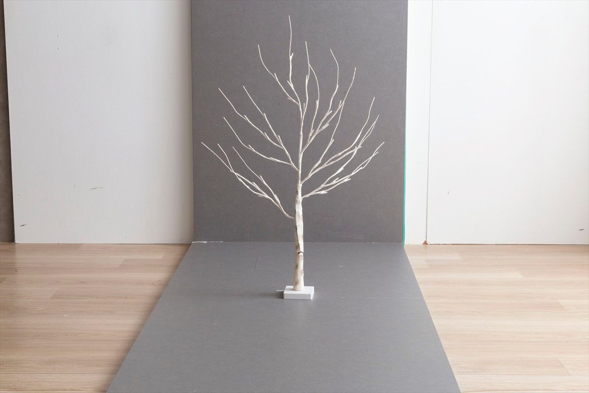 送料無料】【高さ120cm】Schnee オンライン 白樺風ツリー ブランチ