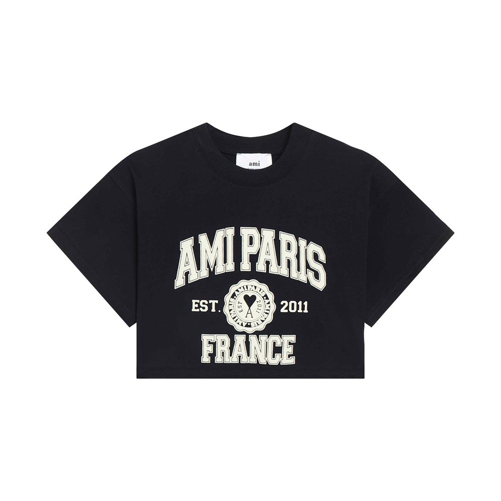 大人気 半袖Tシャツ 新品未使用 AmiParis アミパリス 半袖 Tシャツ 5色選択 男女兼用 「AMI」刺繍 #112 - メルカリ