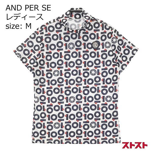 AND PER SE アンパスィ 2022年モデル ハイネック 半袖Tシャツ M ［240101026888］#