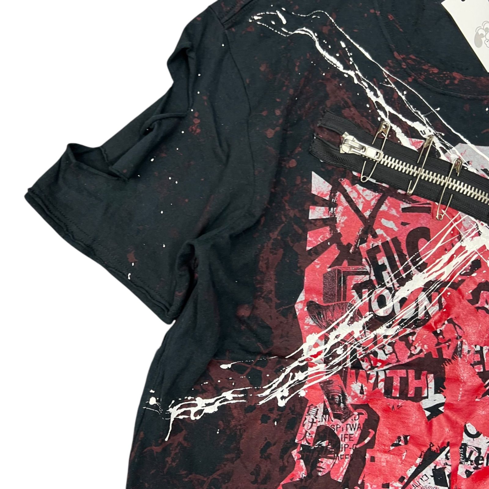 SEXPOT ReVeNGe》闇黒バンギャSHOULDER ZIP BIG ロングスリーヴ