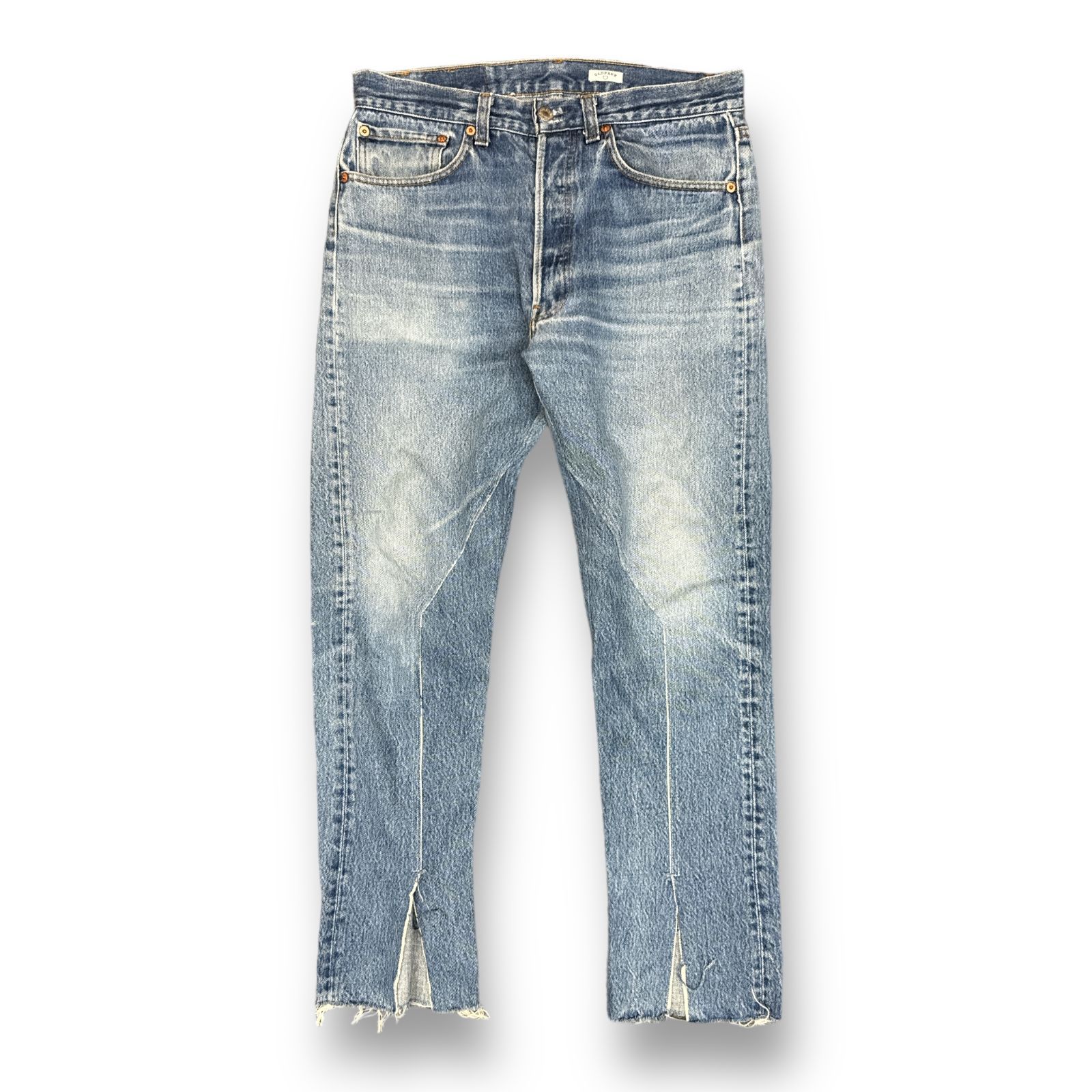 oldpark デニム　ドッキング OLDPARK 4 tuck jeans blue -S 通販 | OLDPARK 正規販売店