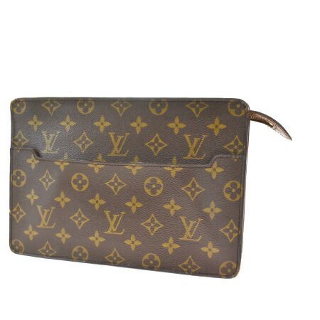 【中古】 ルイヴィトン LOUIS VUITTON ポシェット オム クラッチバッグ セカンド モノグラム レザー M51795 61SB288