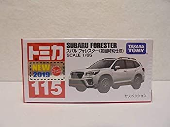 【中古】「非常に良い」トミカ　No.115　スバル フォレスター 初回特別仕 新車シール