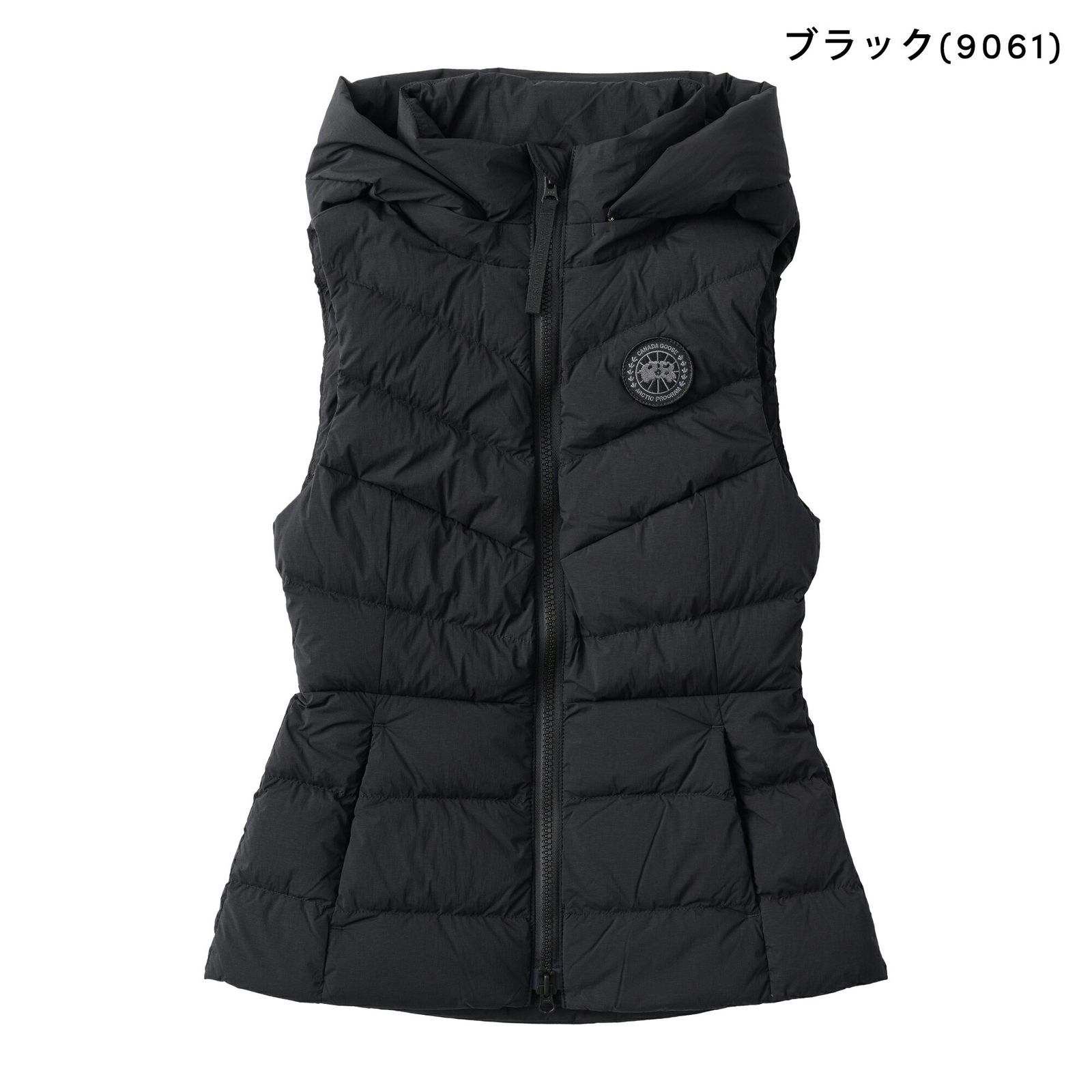 カナダグース CANADA GOOSE ダウンベスト ブラックレーベル CLAIR VEST BLACK LABEL