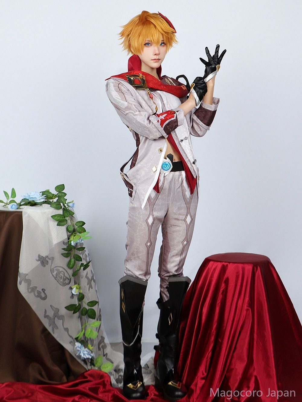 三分妄想 原神 コスプレ タルタリヤ ファデュイ 衣装 ※ウィッグ 追加可