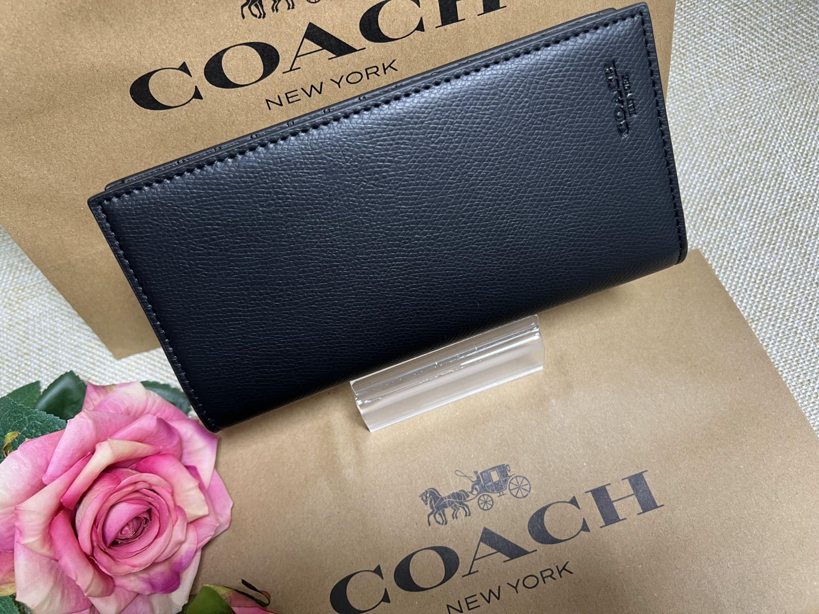 コーチ COACH 二つ折り長財布 ブランド メンズ ファッション ロング