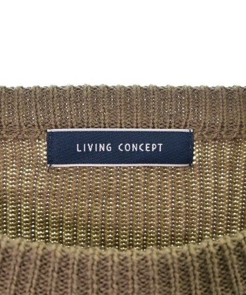 LIVING CONCEPT ニット・セーター 3(L位) 茶-vonxconsulting.com