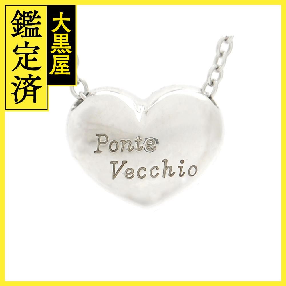 Ponte Vecchio ポンテヴェキオ 貴金属・宝石 パヴェハートネックレス ...