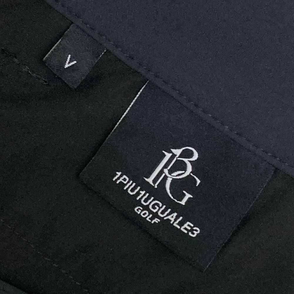 familiar サイズ 5 1PIU1UGUALE3 GOLF GRP133 ハーフパンツ ブラック系 240101441192 ゴルフウェア メンズ ストスト ストイックな