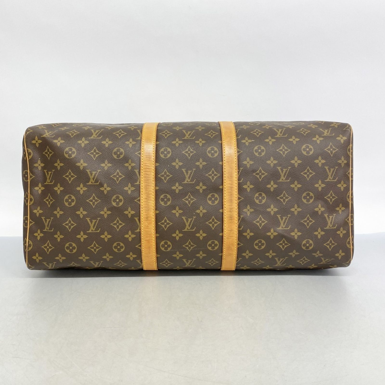 LOUIS VUITTON ボストンバッグ モノグラム キーポル55 ブラウン ルイヴィトン モノグラム キーポル55 USA製 ブラウン M41424